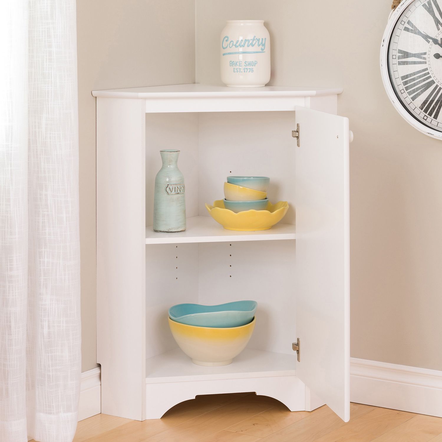 Prepac Elite Corner Storage Cabinet