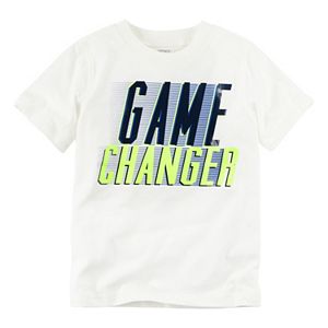 Toddler Boy Carter's Short Sleeve Line Sport Graphic Tee
