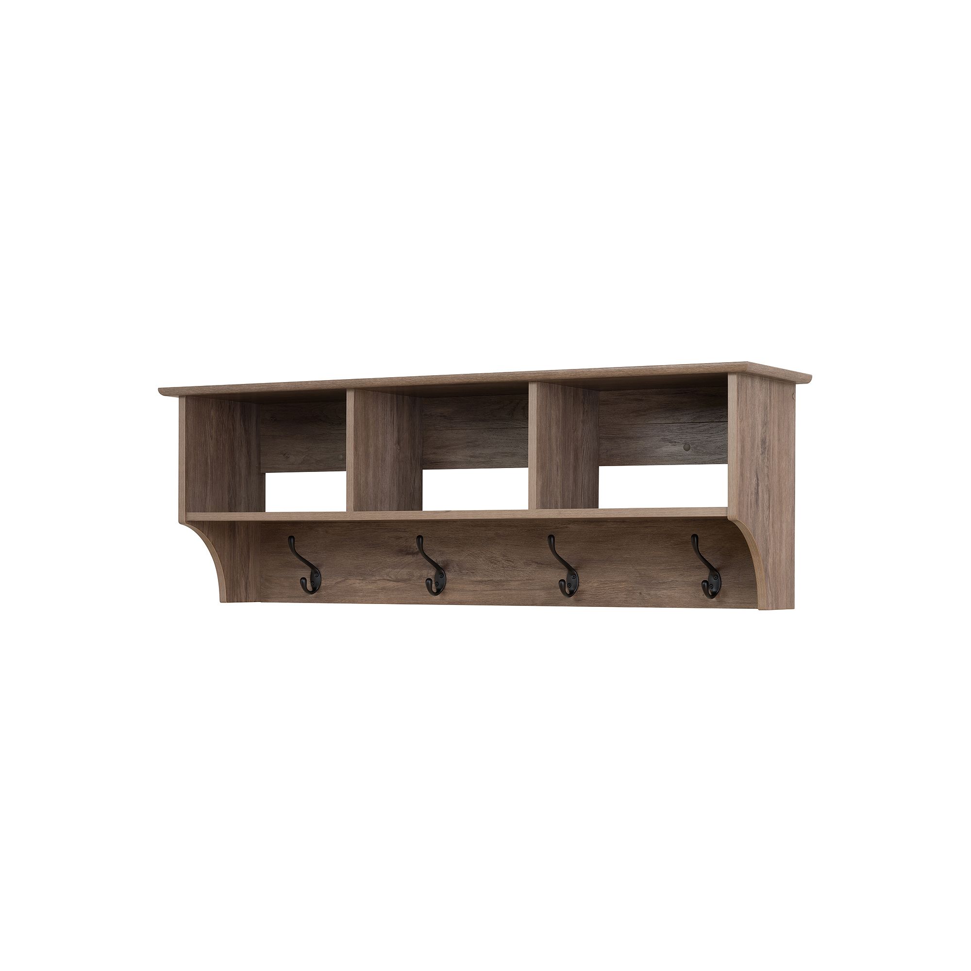 Prepac 48-in. Wide Hanging Entryway Shelf, Drifted Gray
