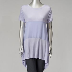 Women's Simply Vera Vera Wang Mixed-Media Swing Tee