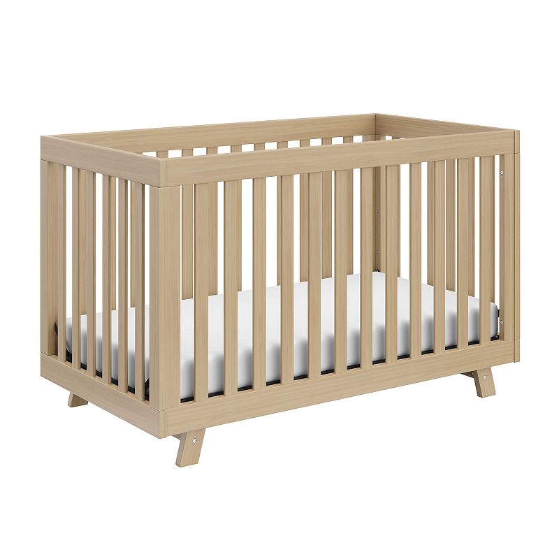 Storkcraft Beckett 3-in-1 Convertible Crib, Brown