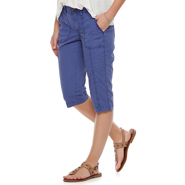 Cargo Capri Pants