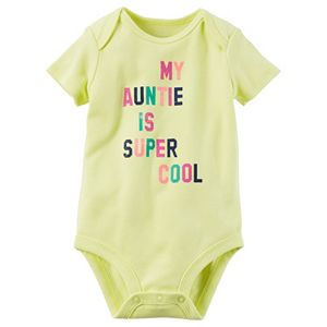 Baby Girl Carter's Family Graphic Slogan Bodysuit