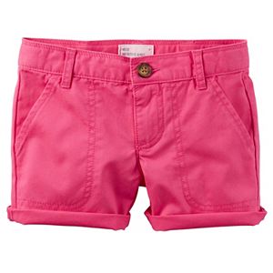 Toddler Girl Carter's Twill Shorts