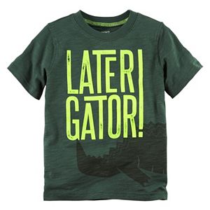 Toddler Boy Carter's Short Sleeve Sea Creature Graphic Tee