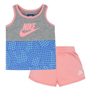 Girls 4-6x Nike Futura Tank Top & Mesh Shorts Set