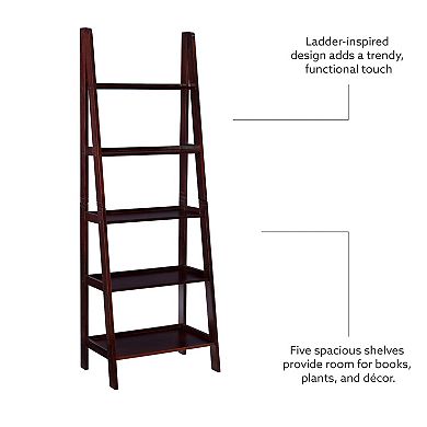 Linon 5-Tier Bookshelf