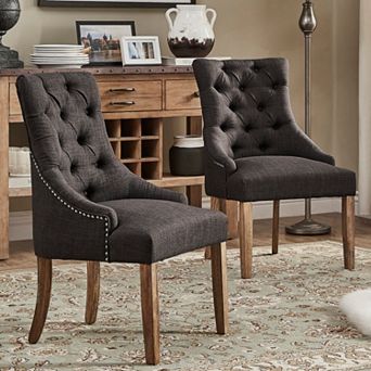 HomeVance Tristania Tufted Accent Chair 2 pc Set
