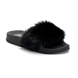 SO® Bloom Girls' Slide Sandals