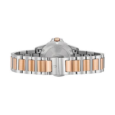 Bulova Women's Marine Star Diamond Two Tone Stainless Steel Watch - 98R234