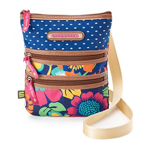 Lily Bloom Eva Multi Section Crossbody Bag