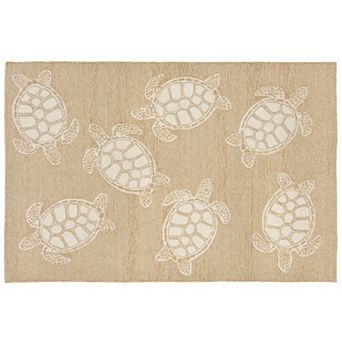 Liora Manne Front Porch Capri Turtle Indoor Outdoor Rug