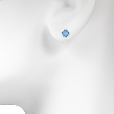 LC Lauren Conrad Simulated Crystal Stud Earring Set