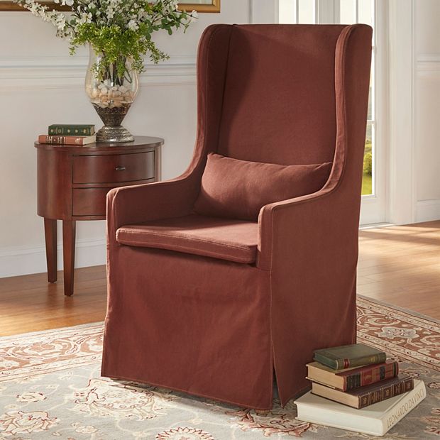 Wingback host dining chair hot sale