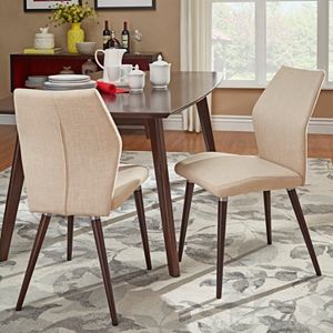 HomeVance Lindholm 2-pc. Scandinavian Angled Dining Chair Set