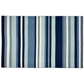 Liora Manne Front Porch Sorrento Tribeca Striped Indoor Outdoor Rug