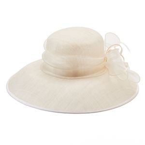Riviera Sinamay Down Brim Hat