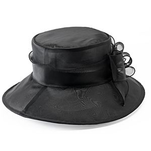 Riviera Organza Cloche Hat
