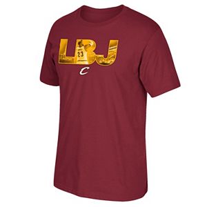 Men's adidas Cleveland Cavaliers LeBron James City Monogram Tee