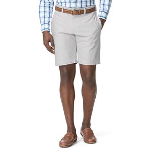 Big & Tall Chaps Classic-Fit Oxford Flat-Front Shorts