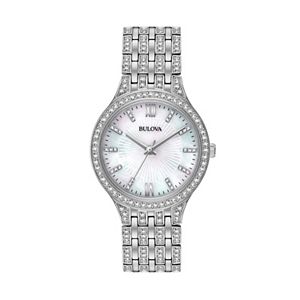 Bulova Women's Crystal Stainless Steel Watch - 96L242