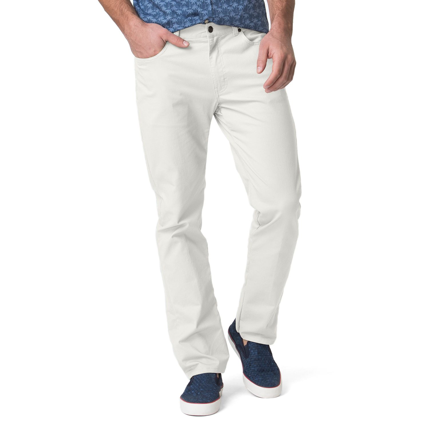 chaps 5 pocket stretch pants