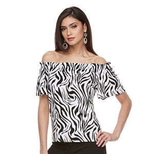 Women's Jennifer Lopez Off-the-Shoulder Tee