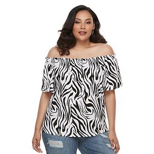 Plus Size Jennifer Lopez Foiled Crop Bomber Jacket