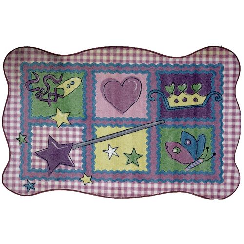 Fun Rugs Supreme Fairy Quilt Rug - 3'3'' x 4'10''