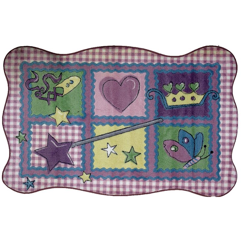 Fun Rugs Supreme Fairy Quilt Rug - 33 x 410, Multicolor, 3X5 Ft