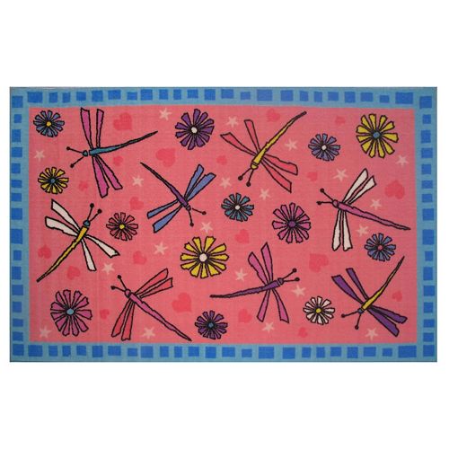 Fun Rugs Fun Time Dragonflies Rug