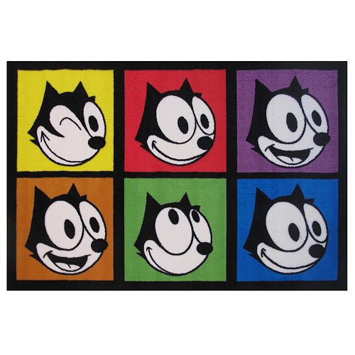 Fun Rugs Felix The Cat Portraits Rug