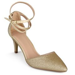 Kohls on sale gold heels