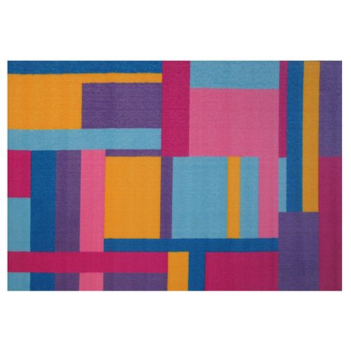 Fun Rugs Fun Time Tetris Geometric Rug