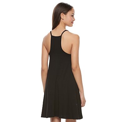 Juniors' SO® Halter Swing Dress