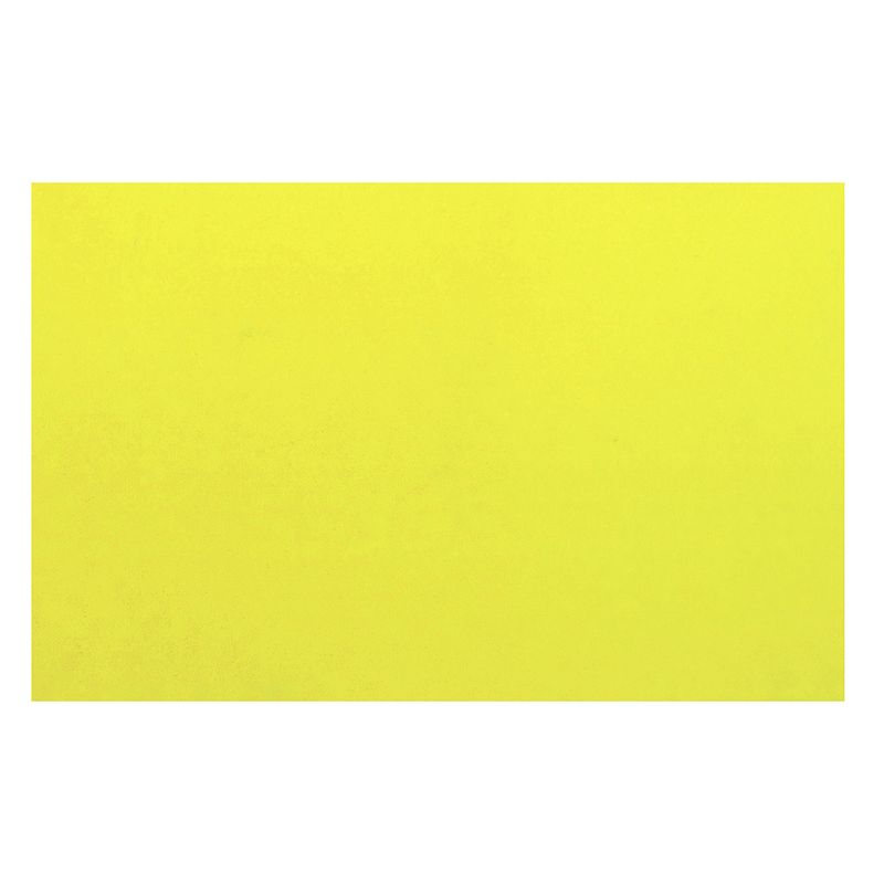 Fun Rugs LA Kids Solid Rug, Yellow, 4X6.5 Ft