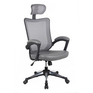 Techni Mobili Mesh High-Back Executive Desk Chair