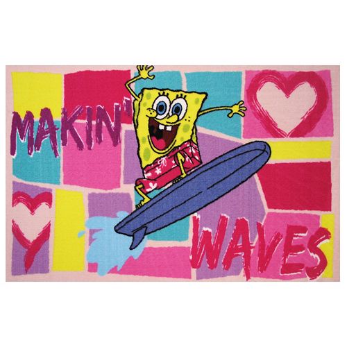 Fun Rugs SpongeBob SquarePants ''Makin' Waves'' Rug