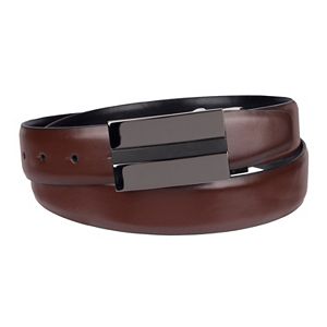 Men's Apt. 9® Reversible Feather-Edge Plaque-Buckle Belt