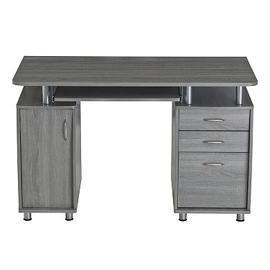 Techni Mobili Workstation 3-Drawer Desk 