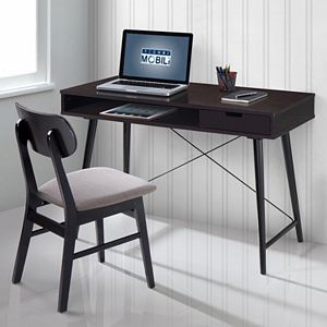 Techni Mobili Mid-Century Modern Desk & Chair 2-piece Set