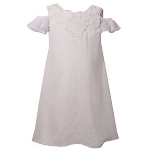 Girls 4-6x Bonnie Jean Cold Shoulder Special Occasion Dress
