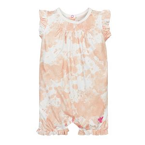 Baby Girl Burt's Bees Baby Organic Splatter Romper
