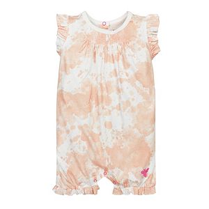 Baby Girl Burt's Bees Baby Organic Splatter Romper