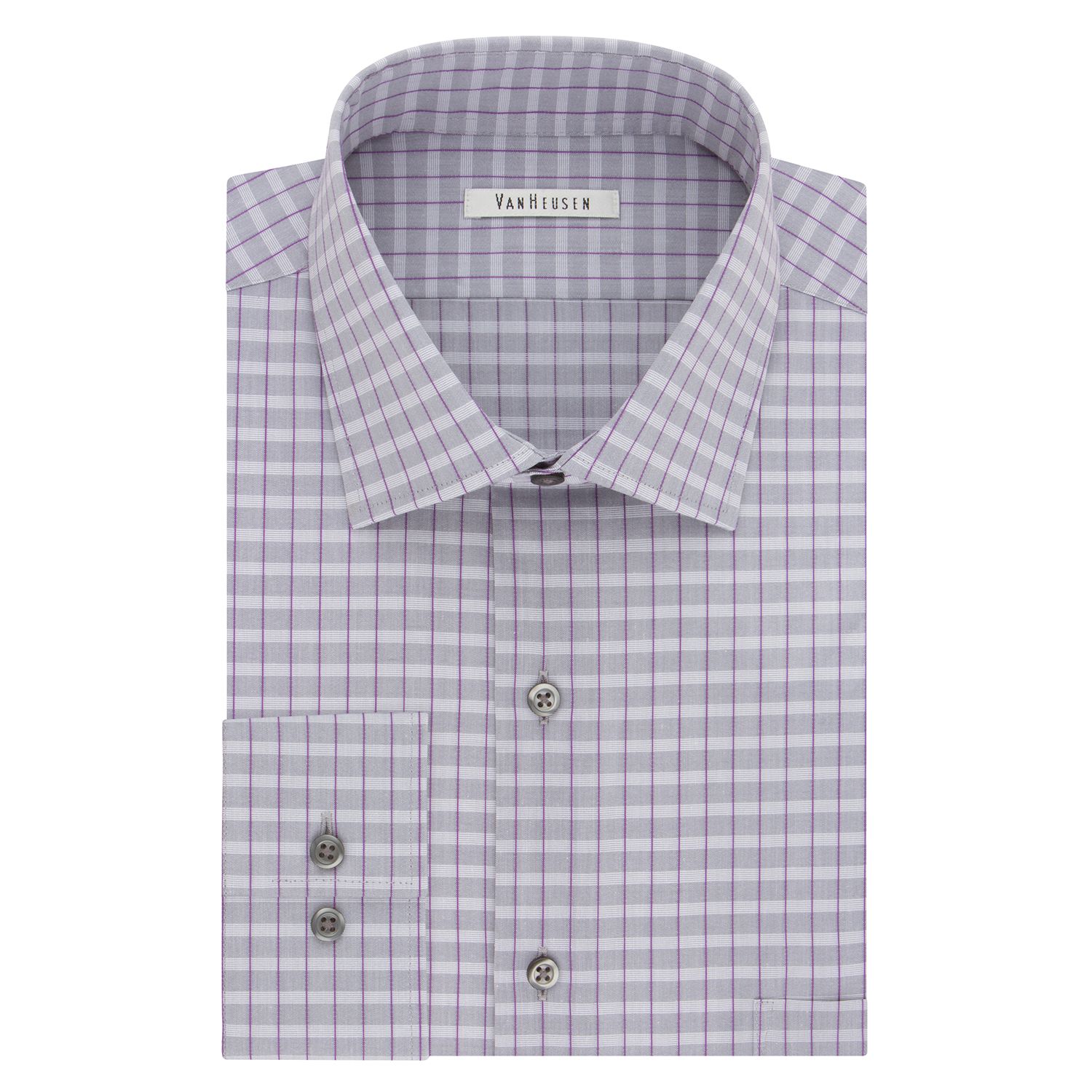 van heusen flex collar regular fit dress shirt