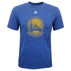 Boys 8-20 adidas Golden State Warriors Distressed Logo Tee