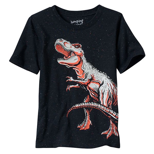 Boys 4-10 Jumping Beans® Glow-in-the-Dark Dinosaur Graphic Tee