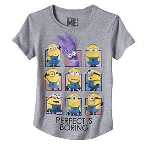 Girls 7-16 & Plus Size Despicable Me Minions 