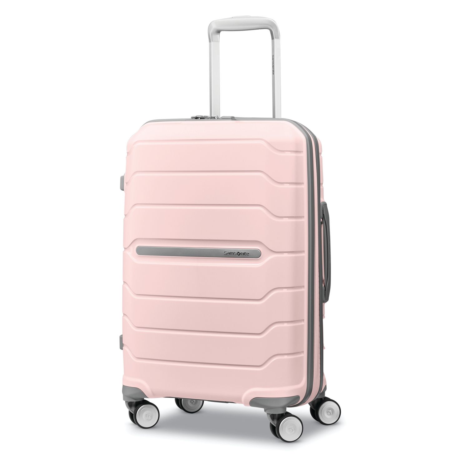 samsonite pink hardside luggage