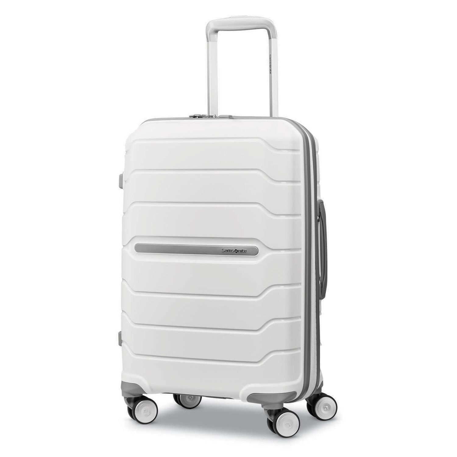 white samsonite
